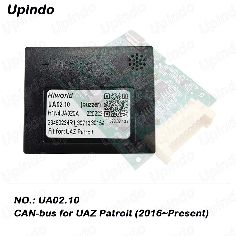 For UAZ Patriot 2016- Present Car Radio CAN-bus Box Adapter Android Head Unit Radio Steering Wheel Buttons Rear Camera