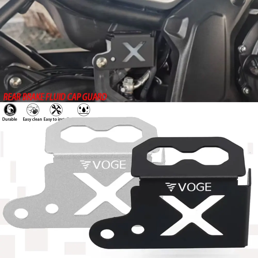 

FOR LONCIN VOGE 525AC DS525X 500AC 2022-2024 2023 DS525X 525 500 AC Brake Fluid Reservoir Guard Cover Oil Cup Cap Case Protector