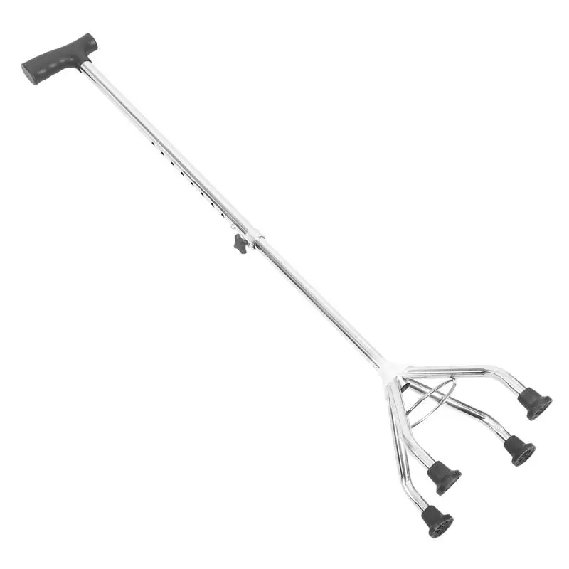 Crutches for The Elderly Trekking Poles Hiking Stick Detachable Walking Cane Adjustable Dedicated Thicken