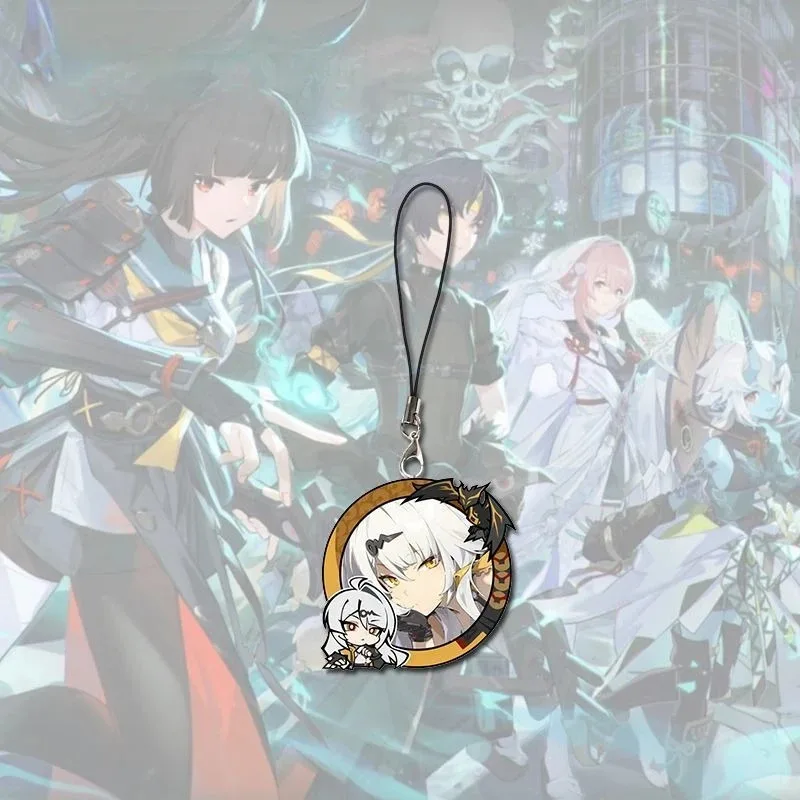 لعبة Zenless منطقة صفر سلسلة مفاتيح مصنوعة من الأكريليك Yixuan Ju Fufu Evelyn Hoshimi Miyabi Astra Yao Jane Doe Vivian قلادة الشكل حلية