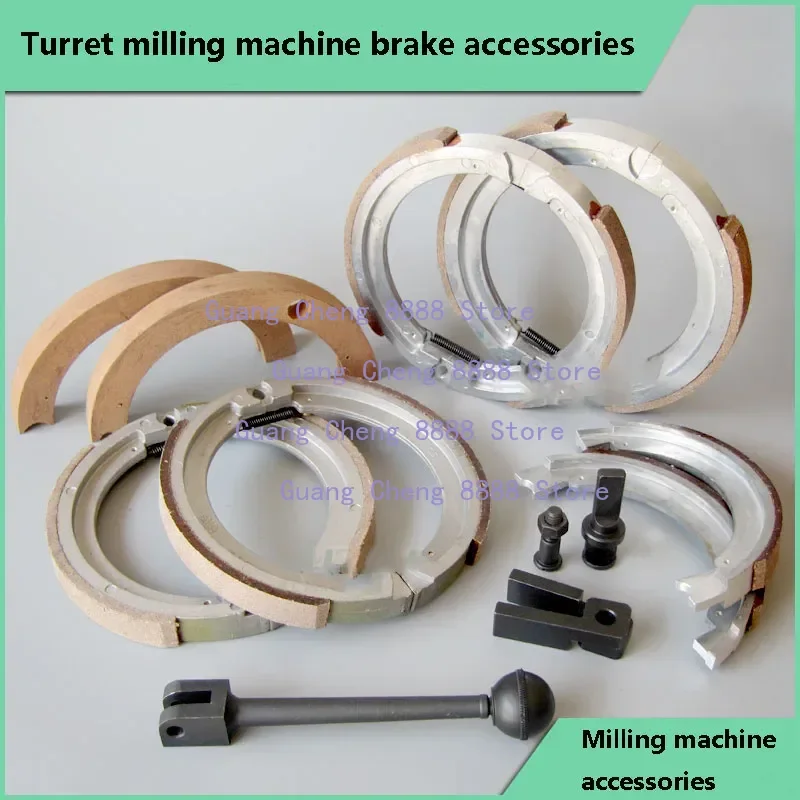 

4 # /6 # Тормозное кольцо с фиксированным винтом, ручка тормозных колодок R8 NT30 NT40, детали фрезерного станка с револьверной головкой