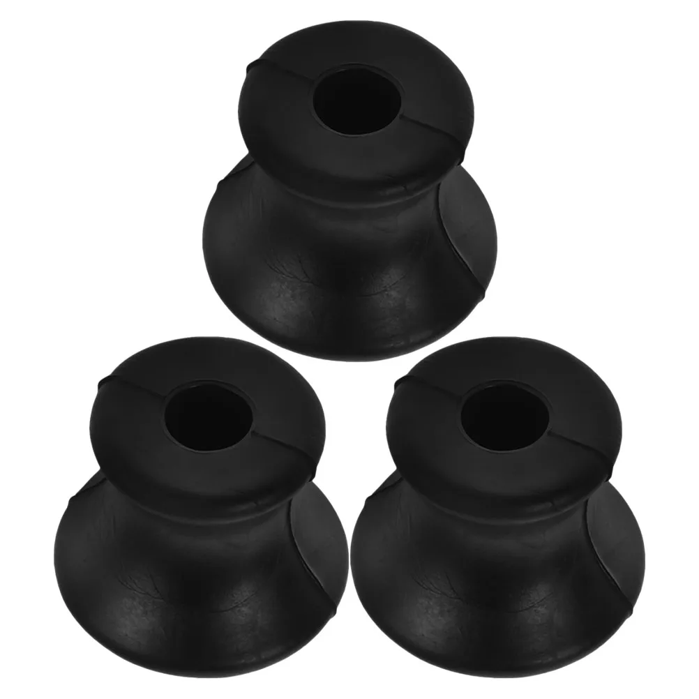 3pcs Tuning Fork Holder Rubber Stand Compatible Music Meditation Tools Yoga Accessories Non Base Stable Office