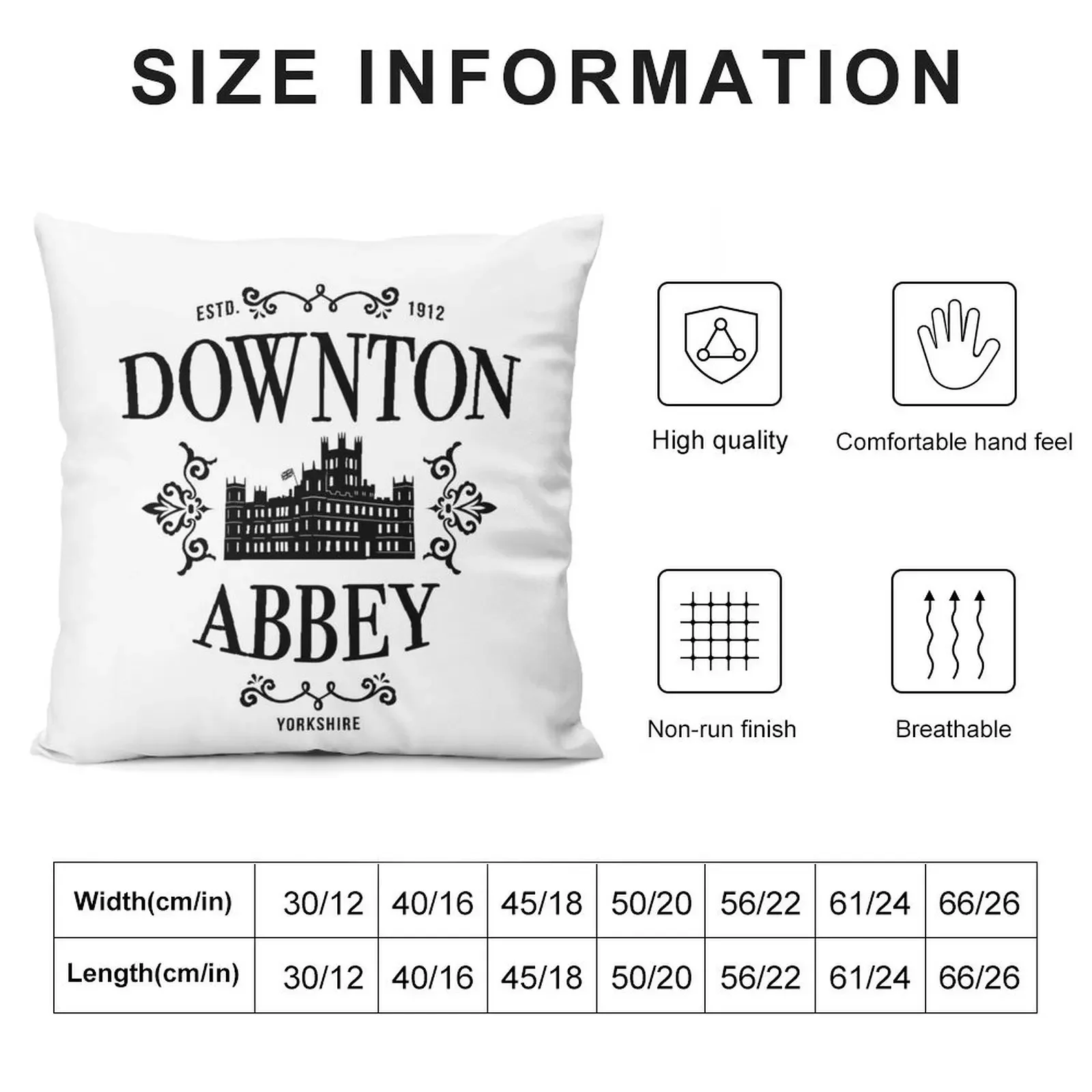 Downton Abbey Throw Pillow Pillowcases Luxury Living Room Decorative Cushions pillow