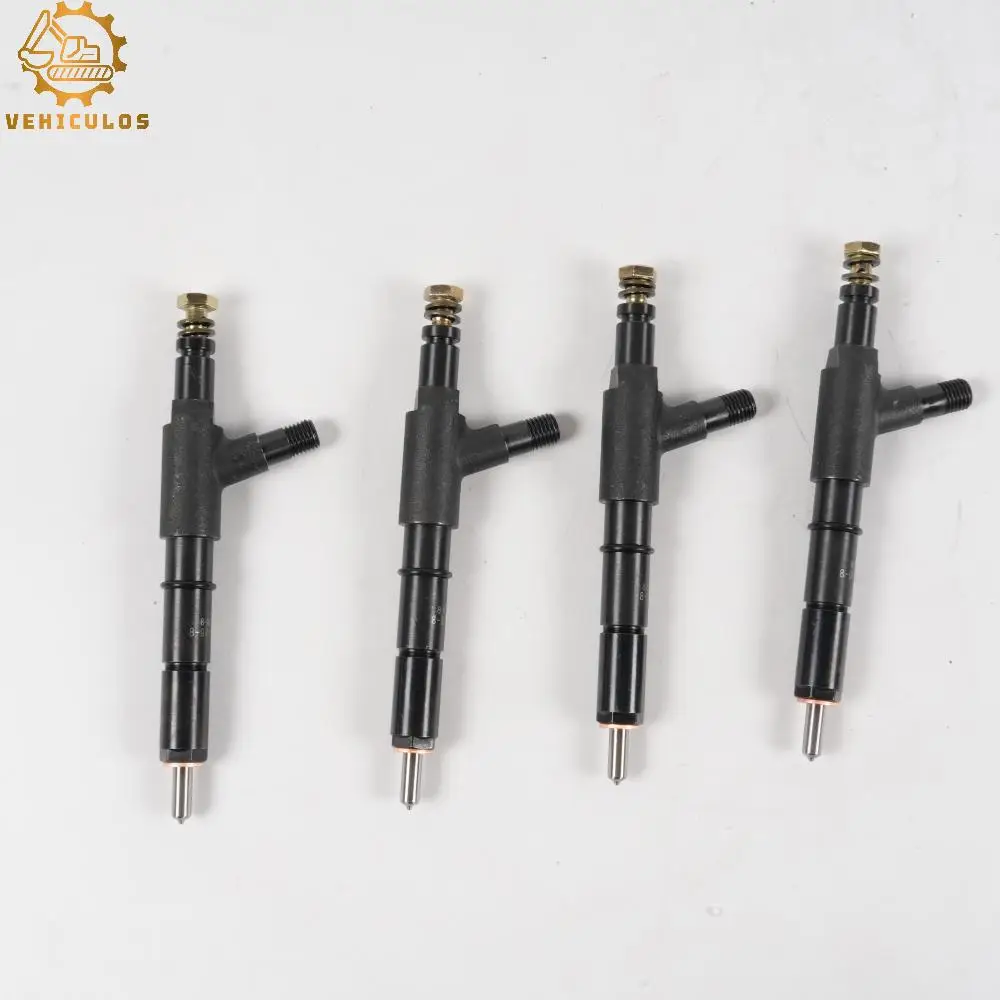 

105118-6480 8-97174112-0 8971741120 4PCS New Fuel Injector For Isuzu Engine 4HF1 Truck NKR NPR 9 430 612 667 Car Accessories
