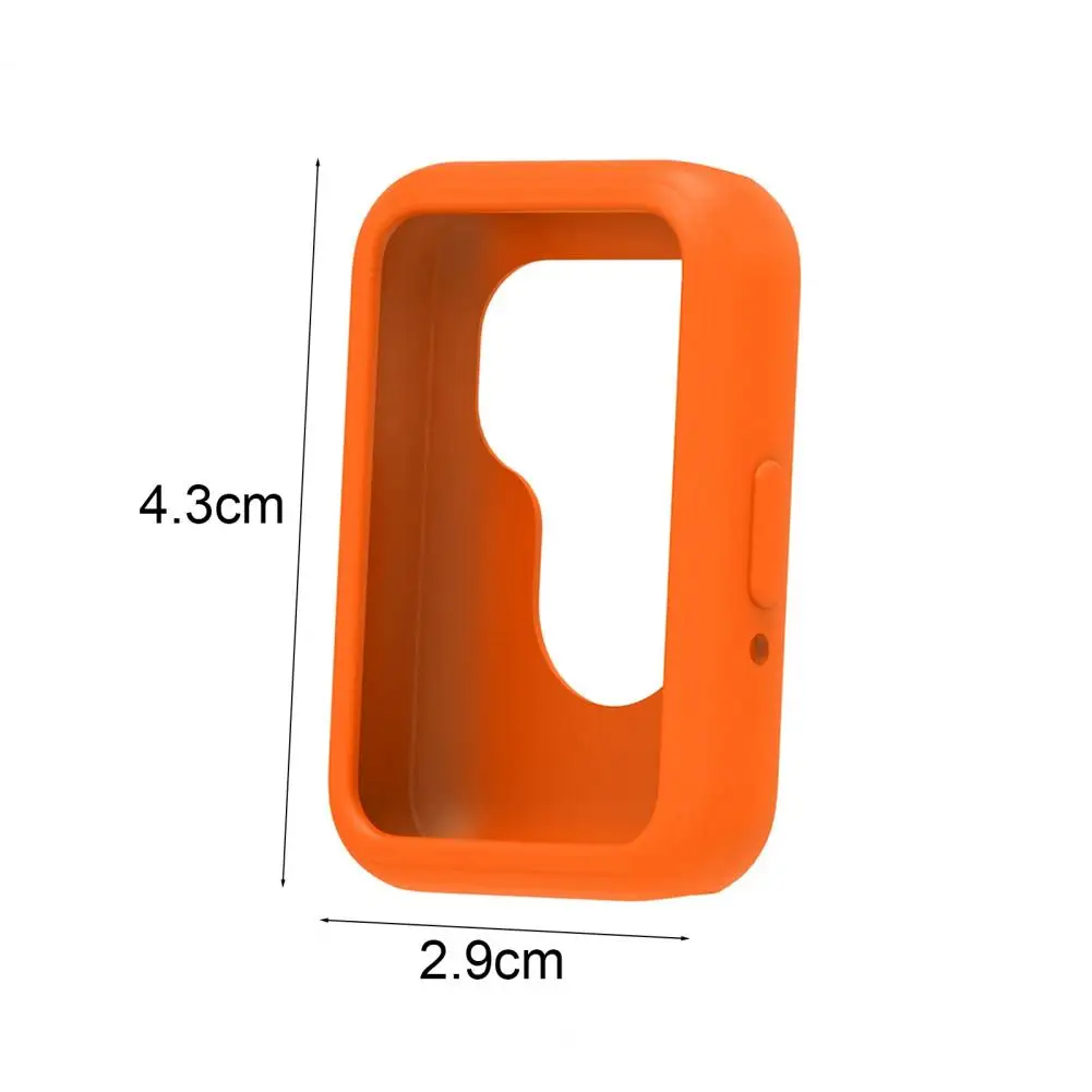 Smartwatch Silicone Protective Case Anti-Scratch Watch Protective Bumper Shell Cover Bumper Frame for SamsungGalaxy Fit 3