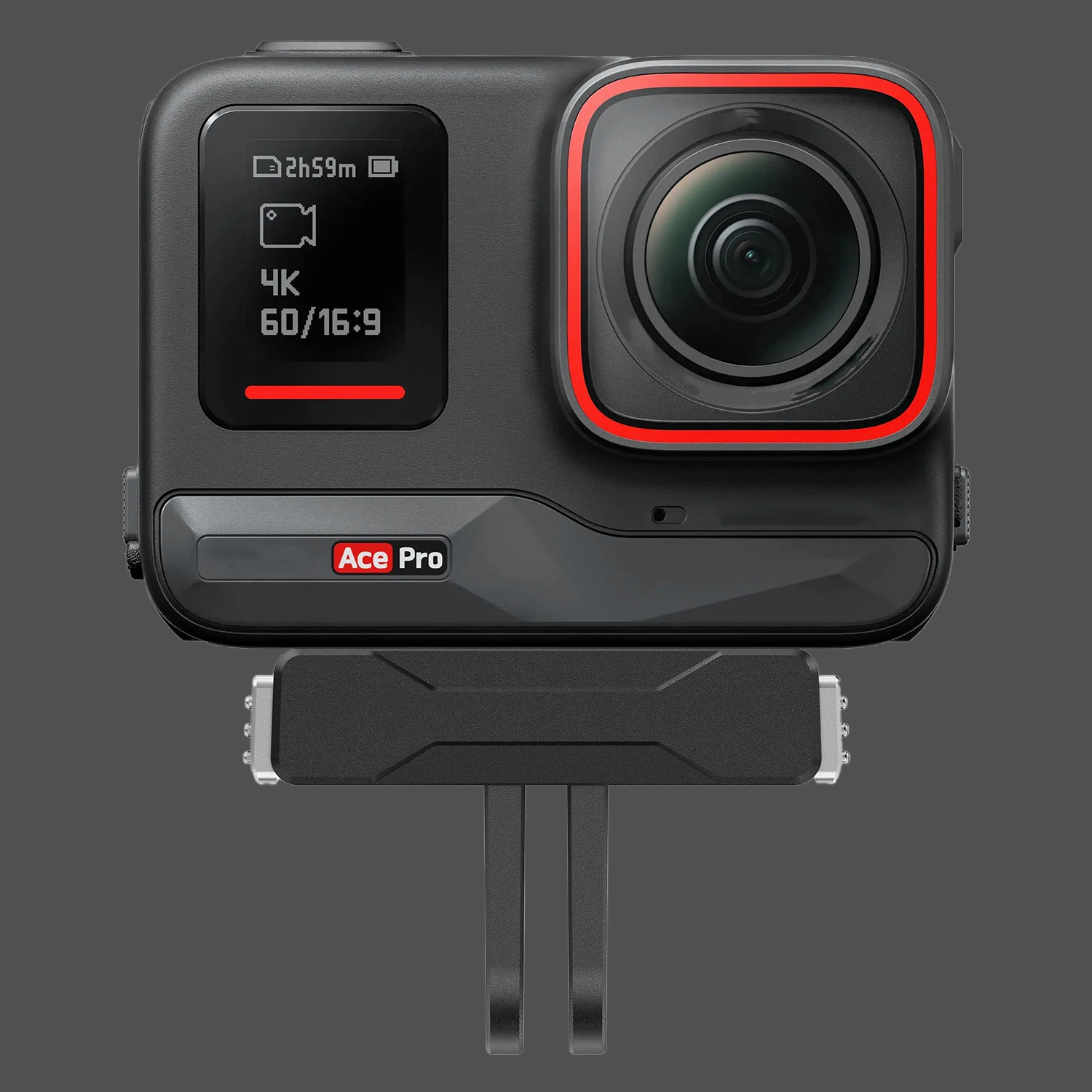 حامل محول مغناطيسي لـ insta360 X5/Ace Pro/Ace Pro 2 قاعدة خفيفة الوزن مع لوحة مضادة للانزلاق تركيب مجاني