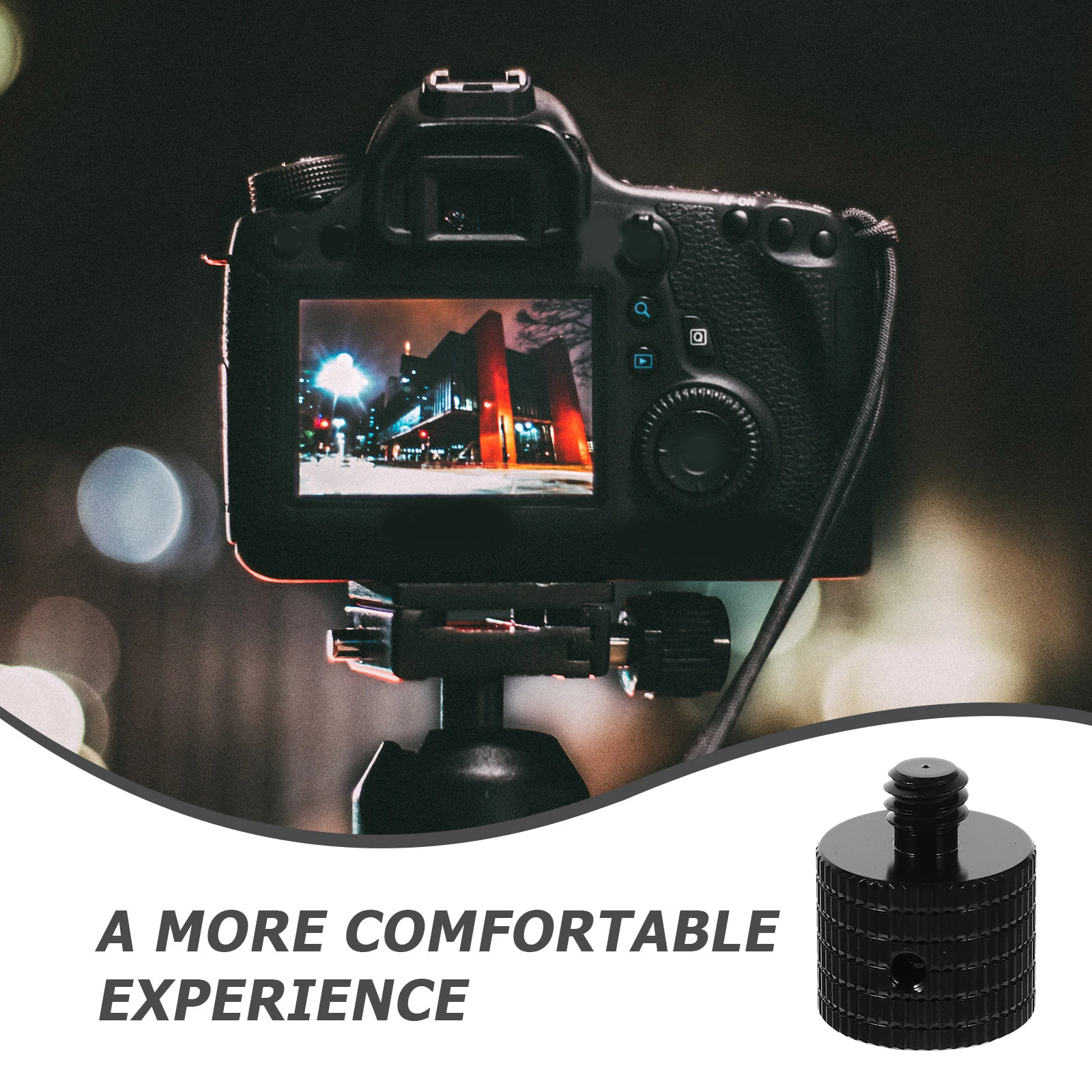 

5PCS Photography Tripod Screw 1 4 20 to 3 8 16 Adapter Quick Release Plate Camera MountBracket for Live Streaming Recording