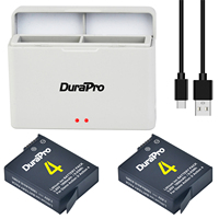 DuraPro For DJI Osmo Action 4 Action 3 Battery with Dual Charger Box For DJI Osmo Action 4  Action 3 Sports Camera Accessories