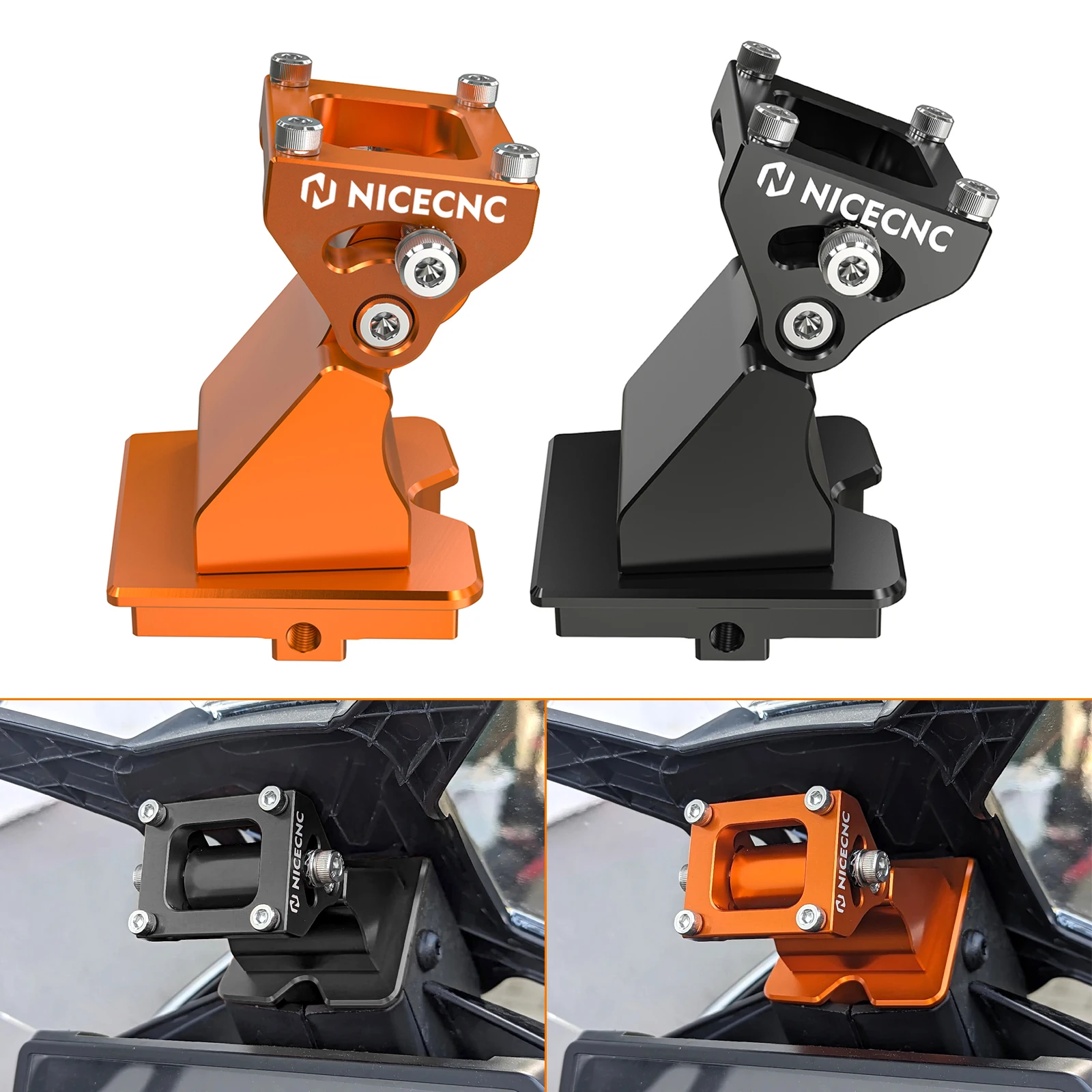 For KTM 390 Adventure 790 890 Adventure R/Rally GPS Navigation Bracket Phone GPS Mount Brackets Holder for Husqvarna Norden 901