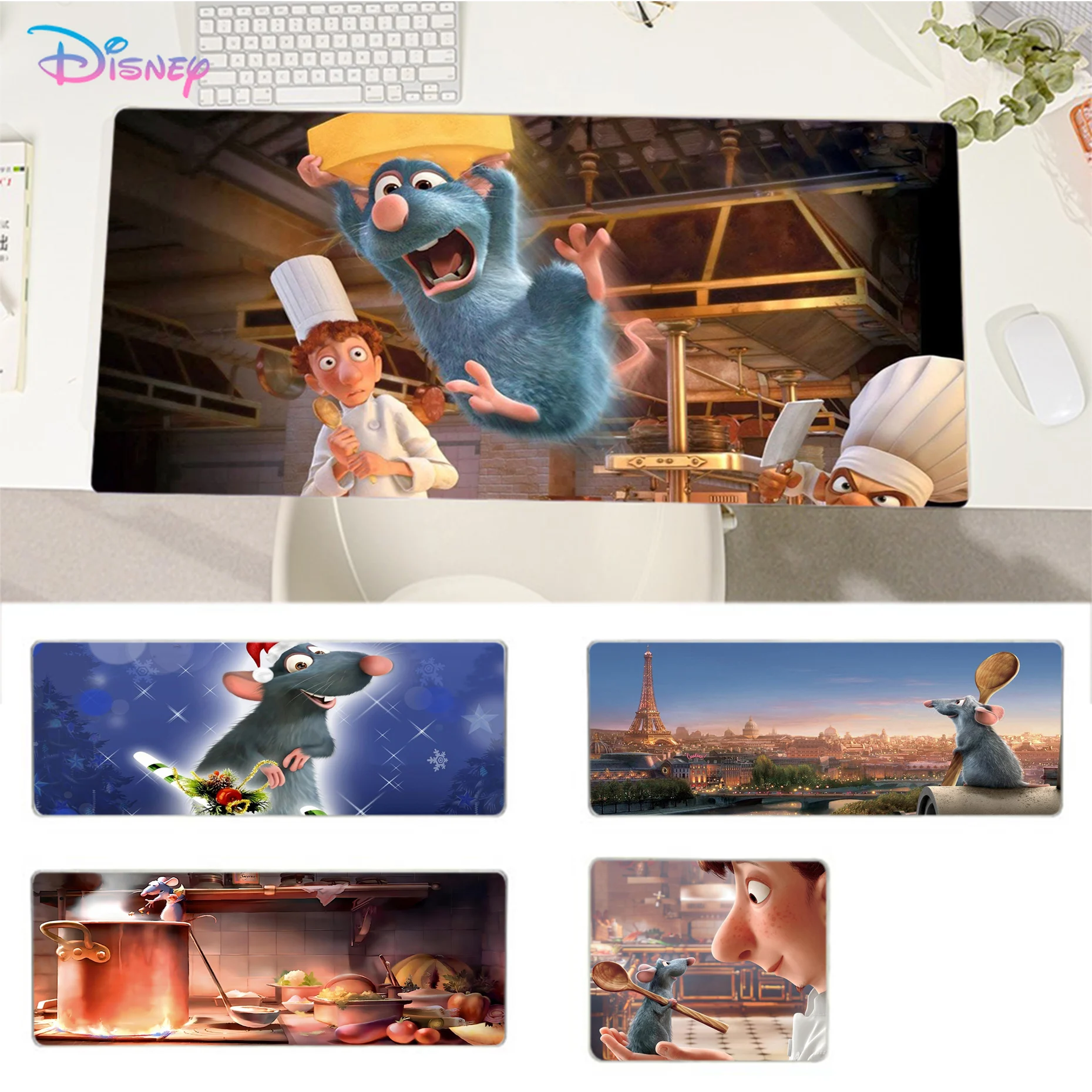 

Disney Ratatouille Mousepad Beautiful large gaming mousepad L XL XXL gamer mouse pad Size for Game Keyboard Pad for Gamer