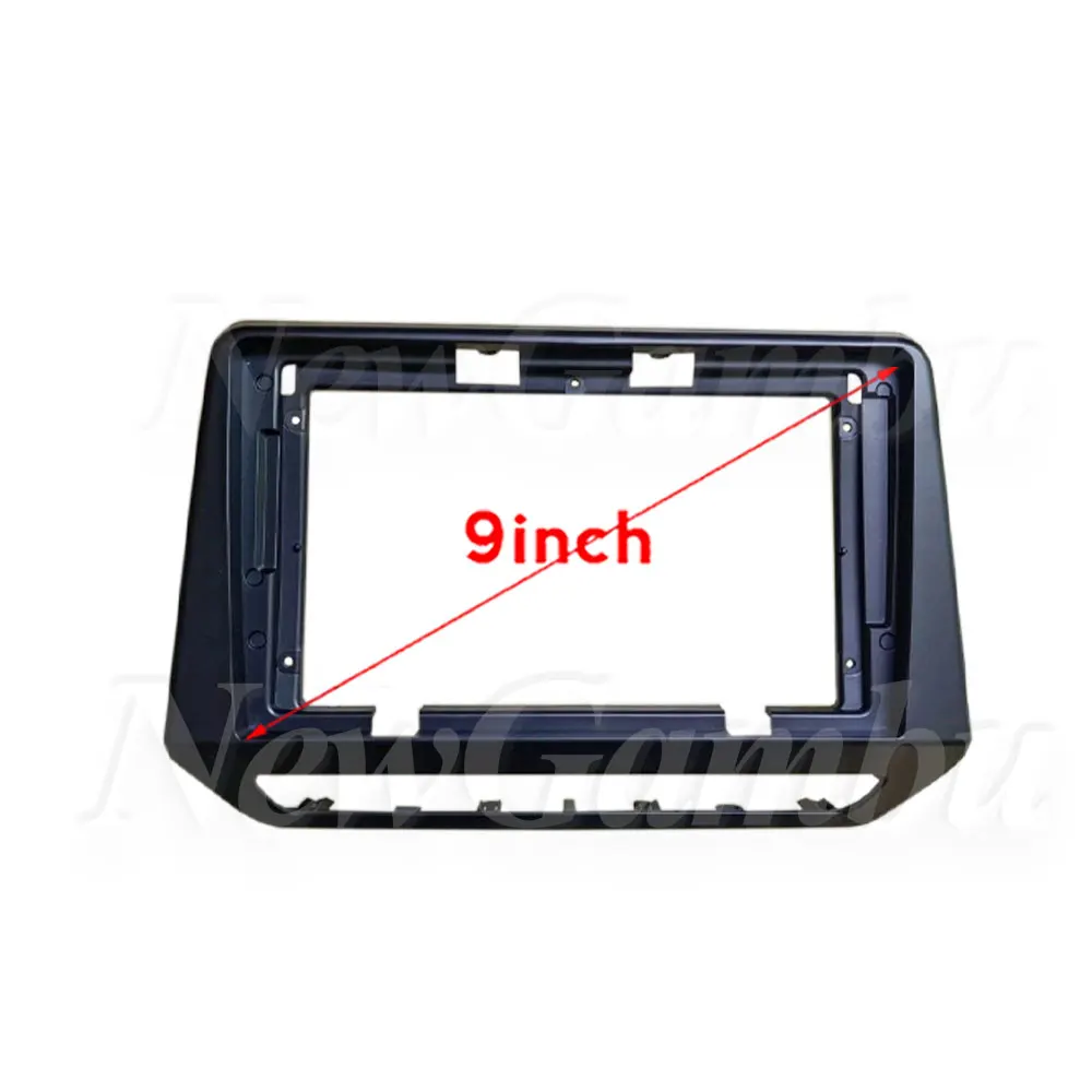 NewGambu 9 Inch Radio Fascia fit For RENAULT TRIBER 2019 Fascia Frame No Cable Trim Panel Audio Frame Cover