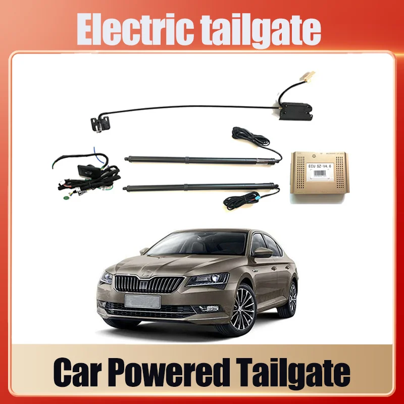 For Skoda Superb installation and Electric trunk lid variant automatic start electric tailgate tow bar