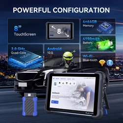 Global Version MUCAR 892BT Auto OBD2 Scanner Lifetime Free ECU Coding Bidirectional Key IMMO 35 RESET AI Car Diagnostic Tool
