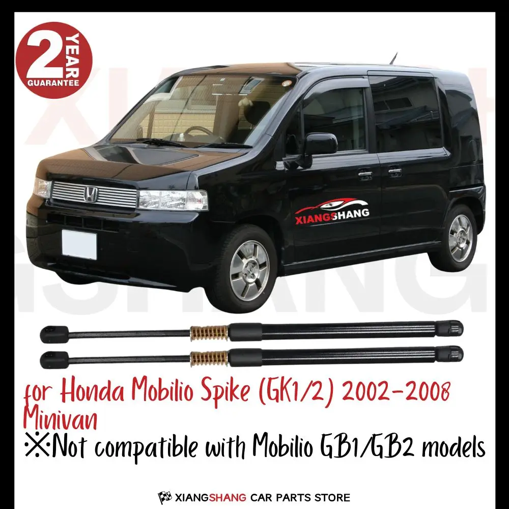 

2pcs Rear Tailgate Damper for Honda Mobilio Spike (GK1/2) 2002-2008 Minivan WITH SPRING Trunk Boot Gas Charged Gas Struts