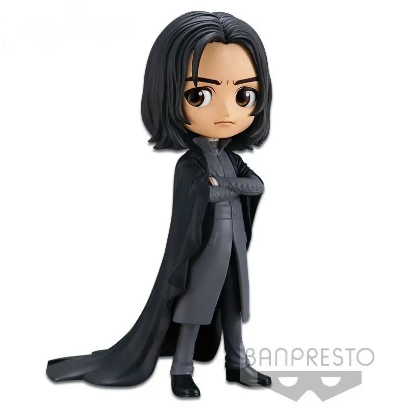 Bandai Harry Potter Severus Snape Figure Toy Glasses Factory Harry Potter Trendy Puppet Collection Collectible Toys