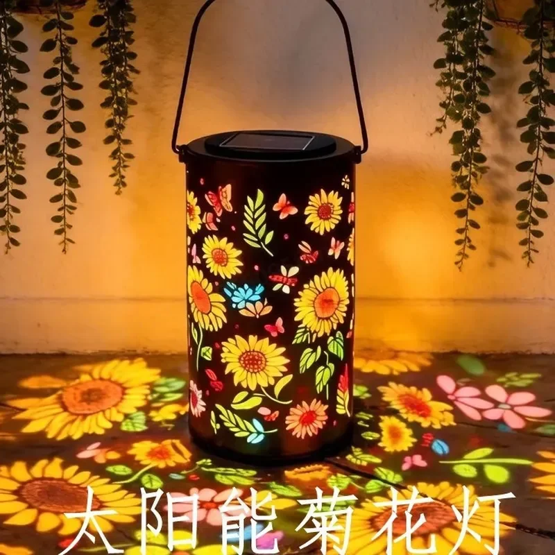 Solar Lighting, Garden Light Ornament, Night Light Can Be Wall-mounted, Floor-to-ceiling, Suitable for Indoor