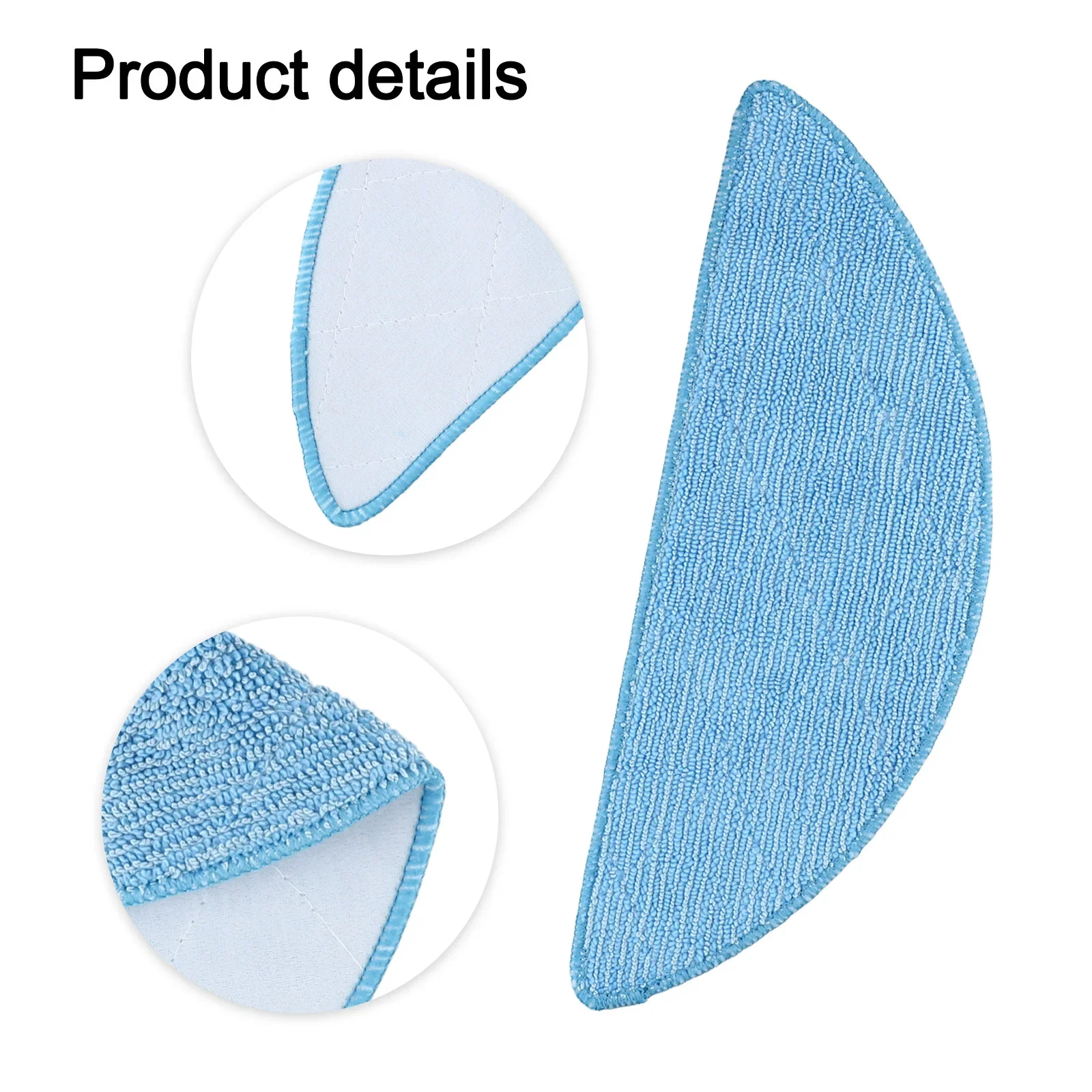 

Floor Maintenance BPMIO B12 Mop Cloth 4 Pack Mop Cloth Easy Installation Mop Cloth Replacement Compatible Accessories