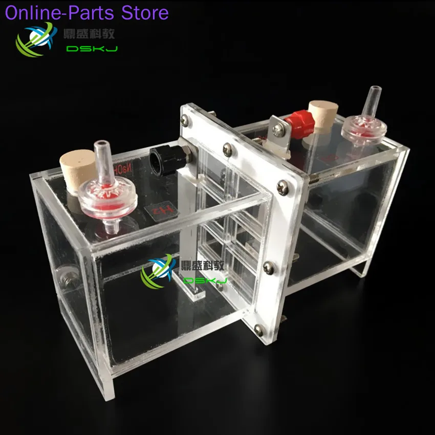 26063 Electrolytic Cell Demonstrator with Ion Exchange Membrane Platinum Electrode High School Chemistry Teaching Instrument