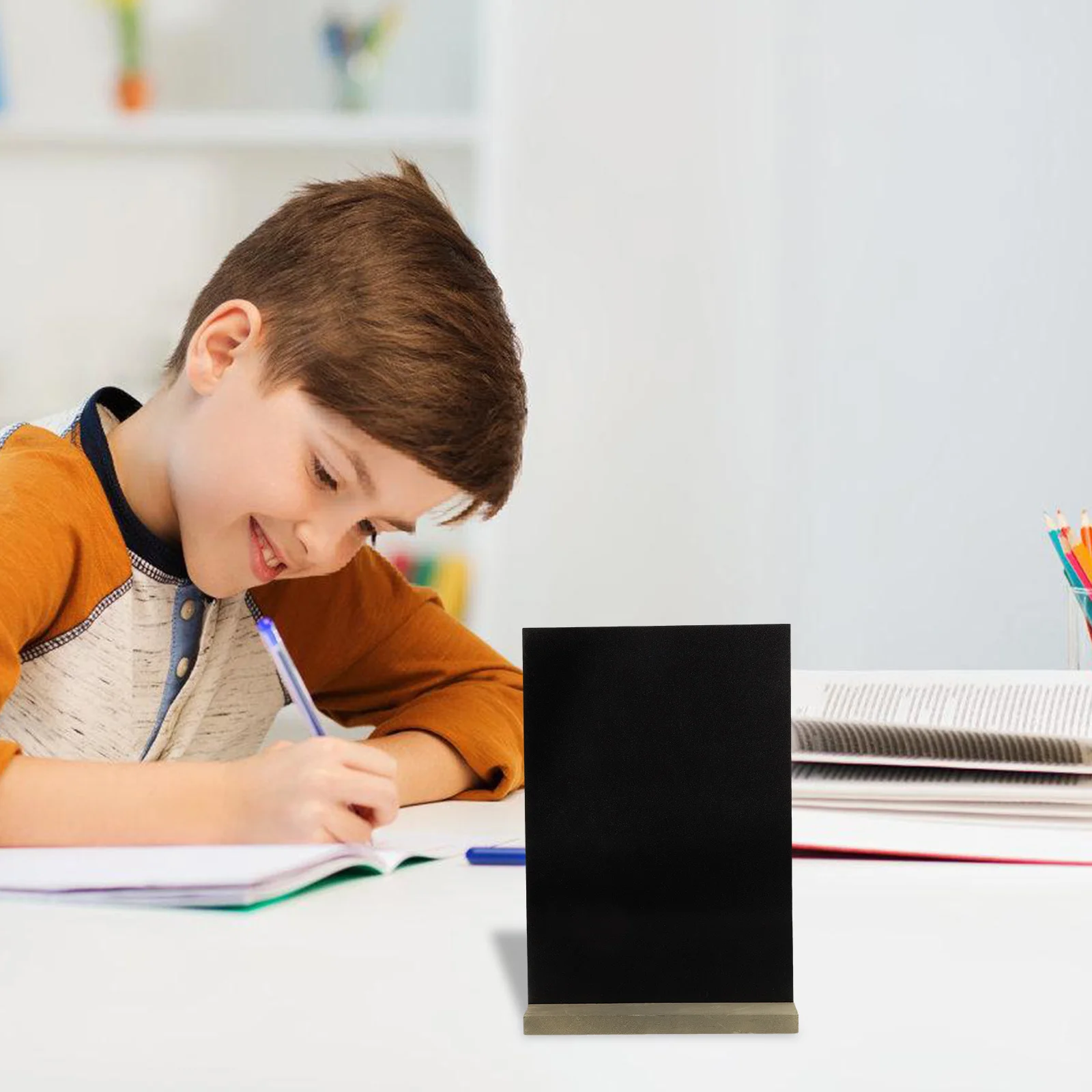 

3 шт. мини-деревянная двусторонняя доска, маленькая настольная вывеска для магазина, классной комнаты, домашнего дисплея сообщений