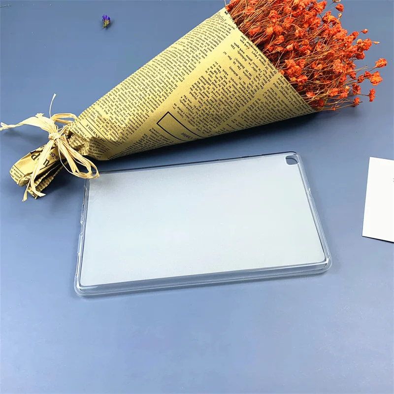 Transparent Soft TPU Tablet Case, Shockproof Protective Shell + Gift, Samsung Galaxy Tab A 8.0 2019 SM-T290 T295 297