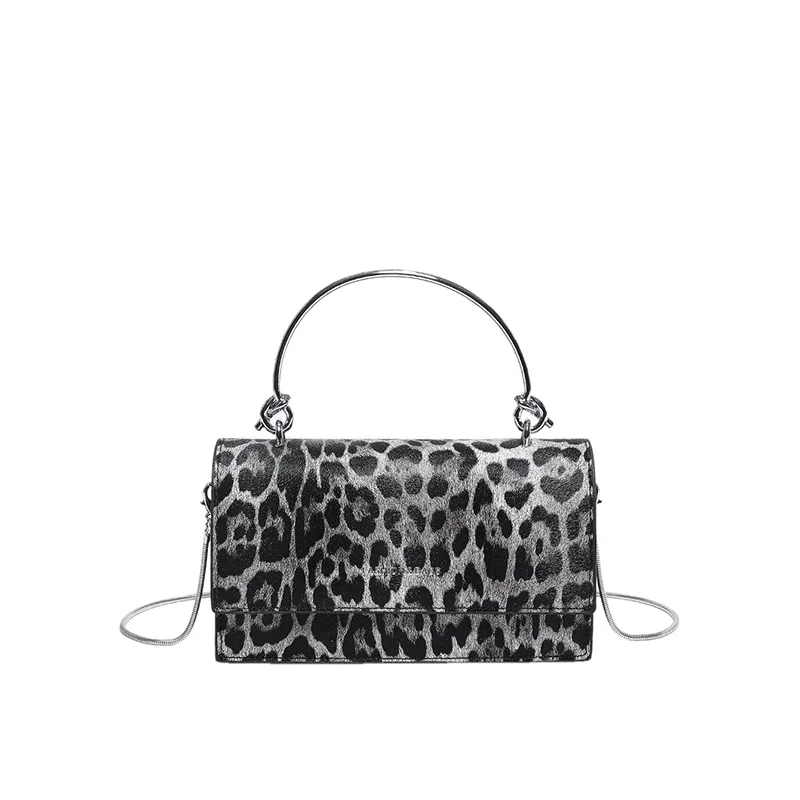 

Top Brand Shoulder Bag Quality Pu Leather Classic Handbag Vintage Leopard Crossbody Bags