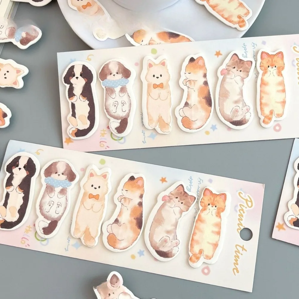 

1 Set Stationery DIY Leisure Cat Dog Cute Paper Memo Pad Sticker Post Sticky Notes Notepad School Office Supplies