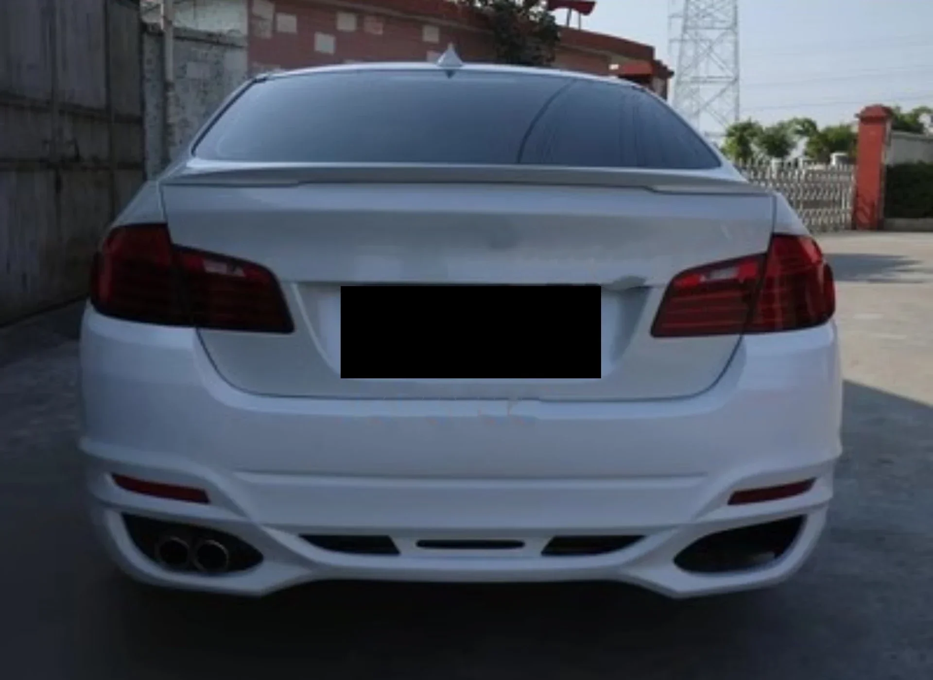 Front Rear Bumper Side Skirt for BMW 5 Series F10 F18 520 523 530 2011-2017 Convert Body Kit Car Accessories view 3