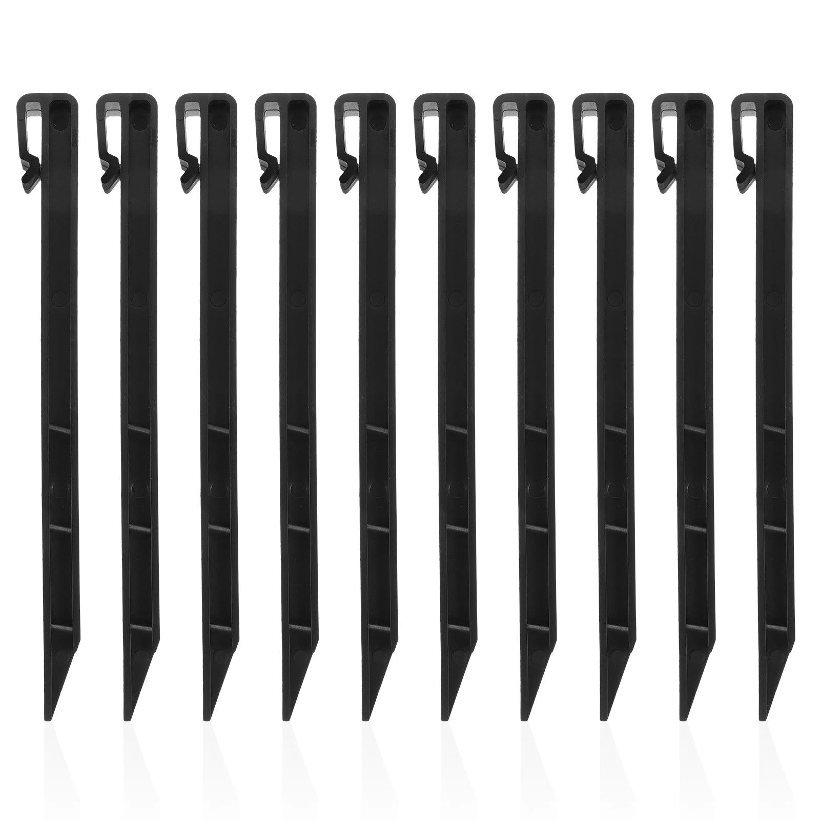 

20 pcs Plastic Ground Gardening Garden Lawn Outdoor Lightweight Compact Replacement Spikes For Camp Yard Spikes Stakes Outdoor