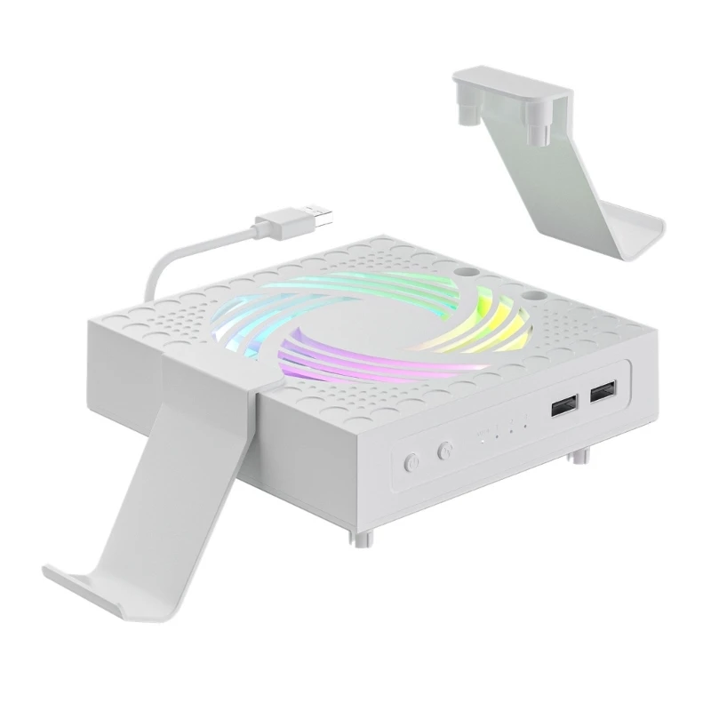 

Cooling Fan with Light Headphone & Controller Holder for Series N2UB