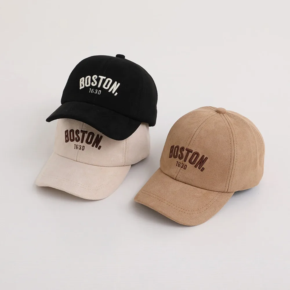 

Fashion Letter Embroidery Baseball Cap Casual Sun Protection Sun Hat Breathable Duck Tongue Hat Children