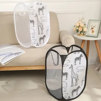 Cesta de armazenamento cesta de lavanderia casa cesta de roupas sujas organizador cesta de armazenamento banheiro cesta de armazenamento de roupas sujas