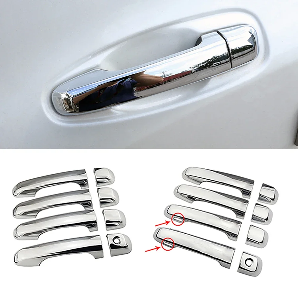 

Exterior Parts For Toyota 4Runner 4 Runner 2010 2022 Chrome Car Door Handle Cover Trim Protection Sticker Styling Accessories
