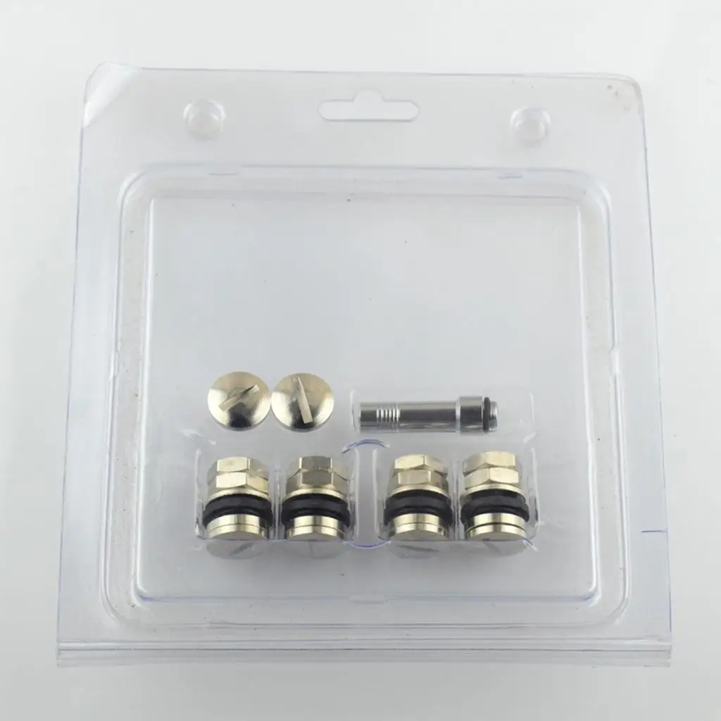 4 Piece  Hidden Valve Stems with Caps  Wheel Rim Car Truck SUV