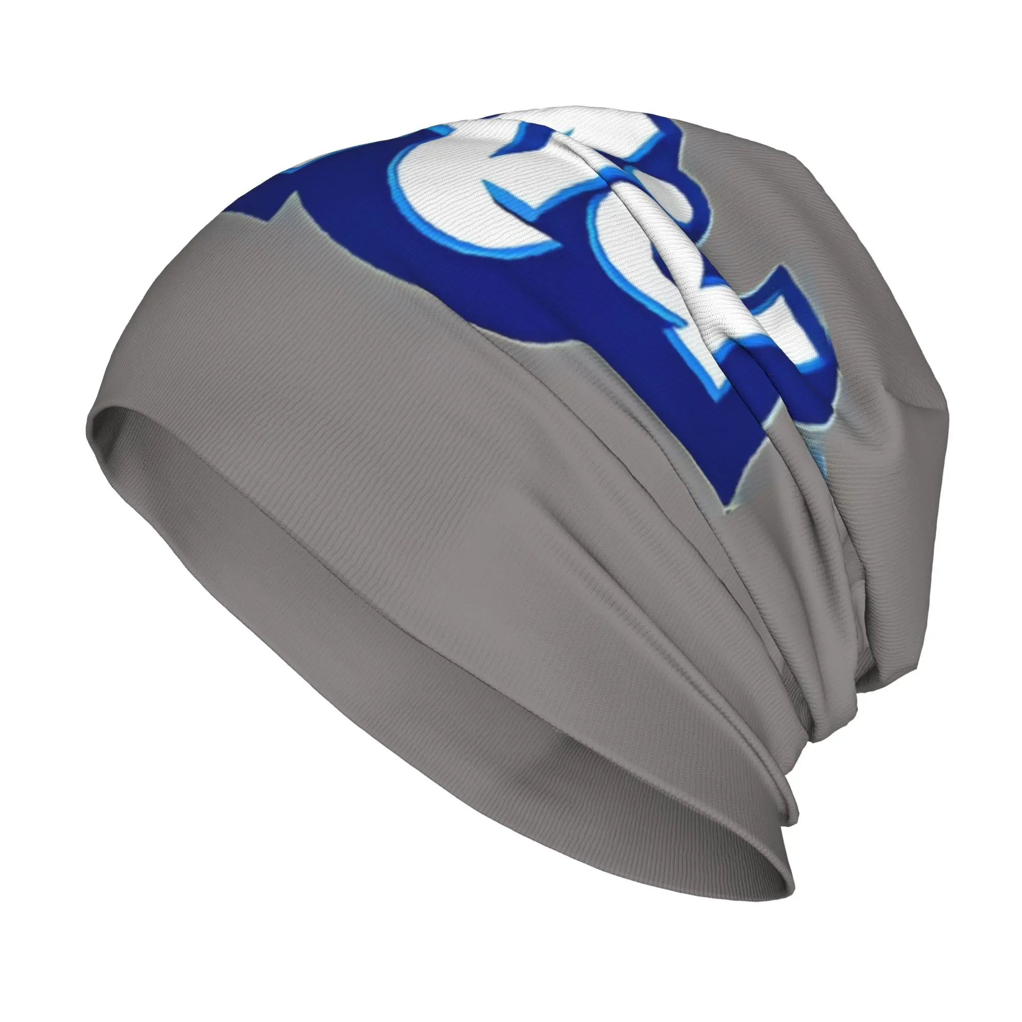 Print with font on a gray background Thin Caps For Men Women Kool-aid Beanies Ski Caps Soft Bonnet Hats Skullies Beanies Hat