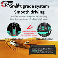 X92 Car HUD Head up Display OBD+GPS Dual-mode Smart Inclinometer On-board Computer Smooth Driving Meter Car Accessories