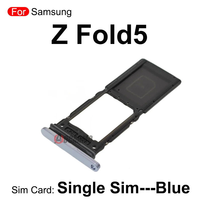 Single + Dual Sim Tray For Samsung Galaxy Z Fold 5 SM- F946 Black