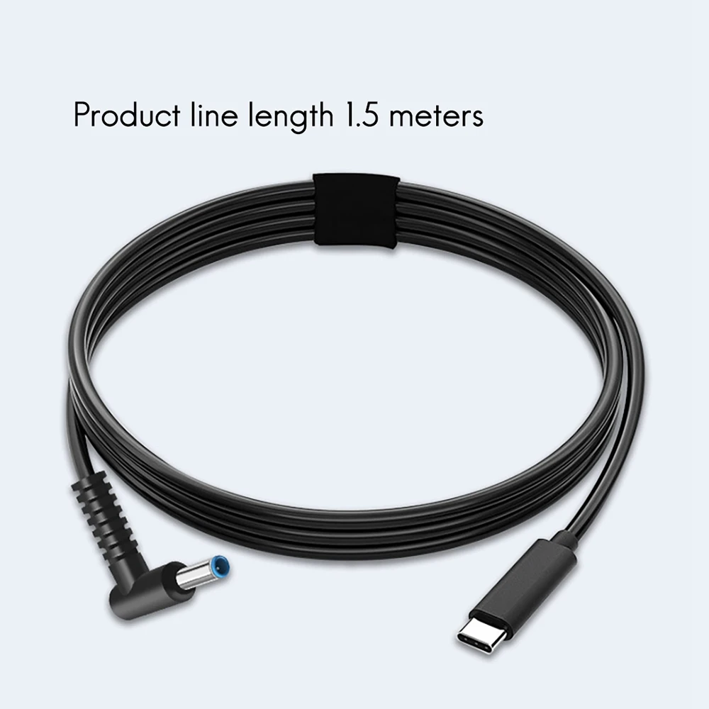 Laptop PD Fast Charging Cable Type-C is Suitable for HP HP 65W DC4530 Charging Cable Cord