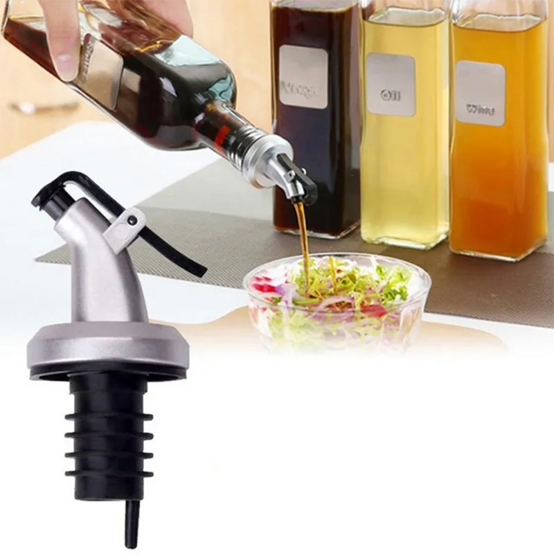 Leak-proof Capwine Cap Olive Oil Dispenser Bottle Designed for Pour Spout Vinegar, Sauce,Wine or Salad Dressing Bottle Dispenser
