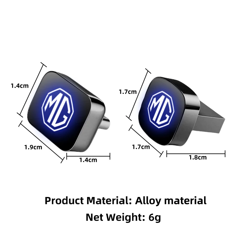 Car Alloy 32G/64g U-disk USB or Type-C Flash Drive Data Storage Device For Morris Garages MG 6 3 5 7 TF ZR ZS HS GS GT Hector view 5