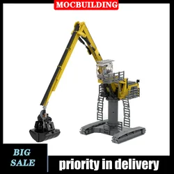 City Excavator Model Building Block Assembly Truck MOC Collection Series Toy Gift