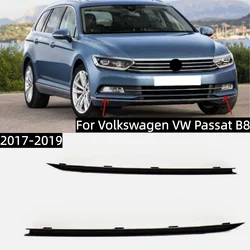 Front Bumper Side Strip for Volkswagen VW Passat B8 2017 2018 2019 3G0854321 3G0854322