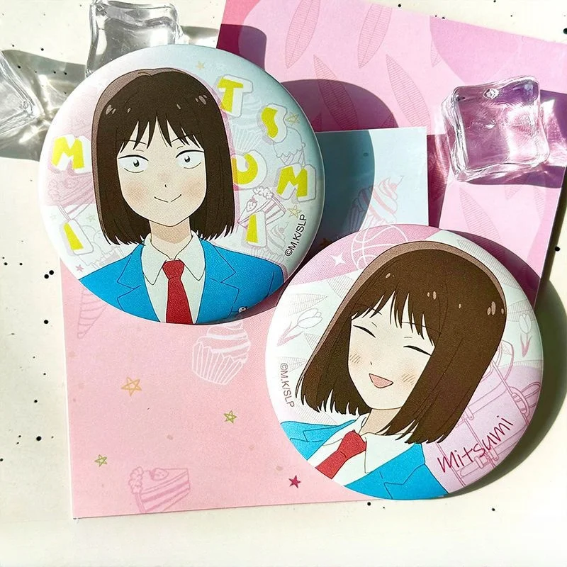 Authentic Original Anime Skip To Loafer Tinplate Brooch Pins Figure Icon Badge Handmade Brooches Collection Gift