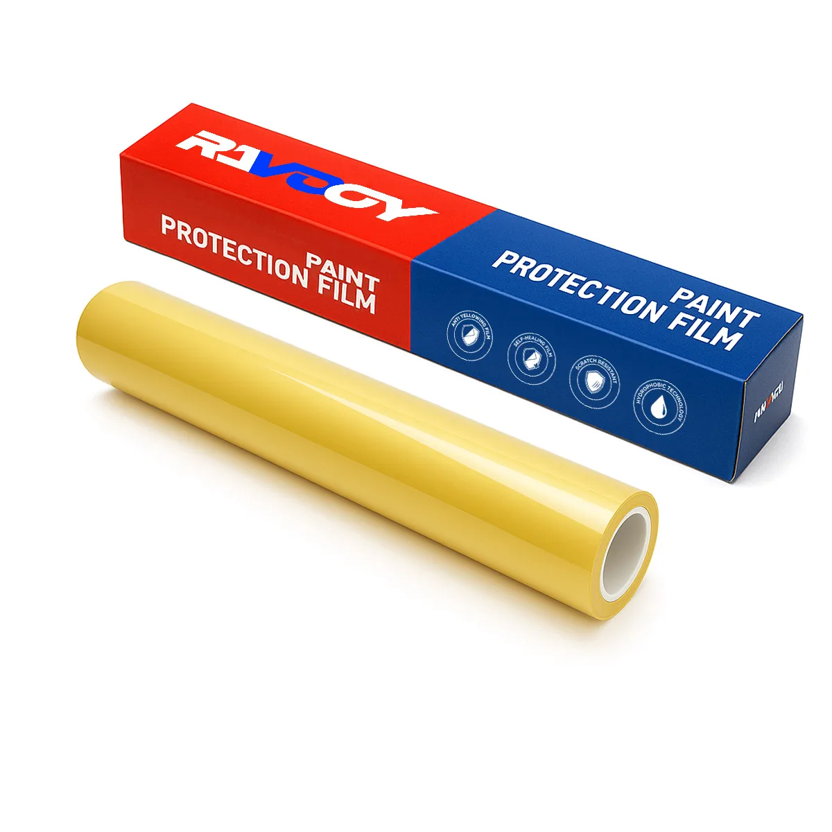 

High Quality Super Glossy Cyber Yellow Vinyl Wrap Film Self-Adhesive Auto Tuning Vinyl Stickers Durable Paint protective film