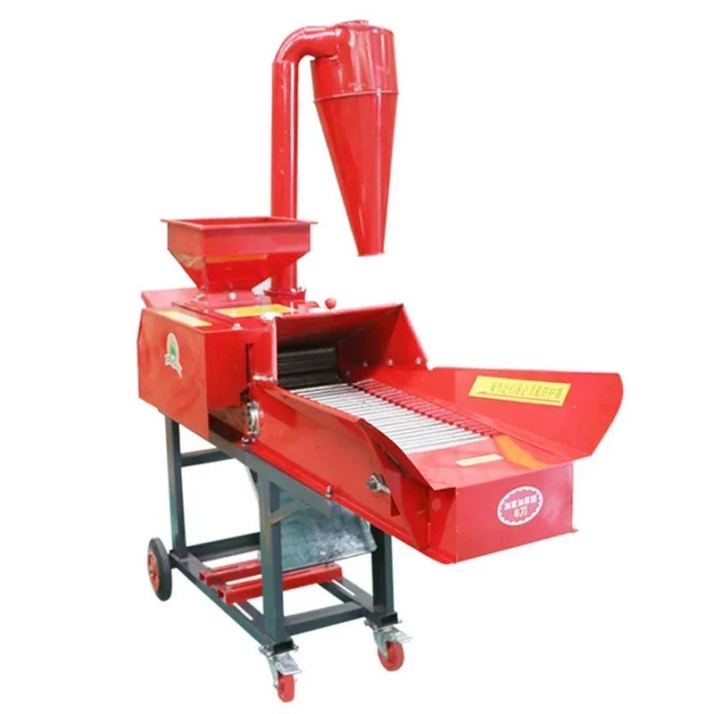 Grass Cutters househo Feed Grinder Straw Kneading Machine Wet and Dry Use Cattle and Sheep Straw Mower