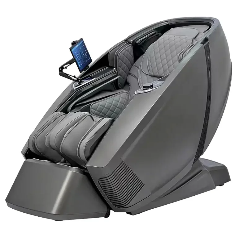 High End 4D Zero Gravity Full Body Spa Sl Track Electric AI Smart Heat Sofa Robot Hand Luxury Massage Chair