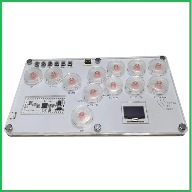 

Arcade Joystick Hitbox Street Fighter Controller Fight Stick Game Controller Mechanical Button For PC/PS4/PS3/Switch,B Durable