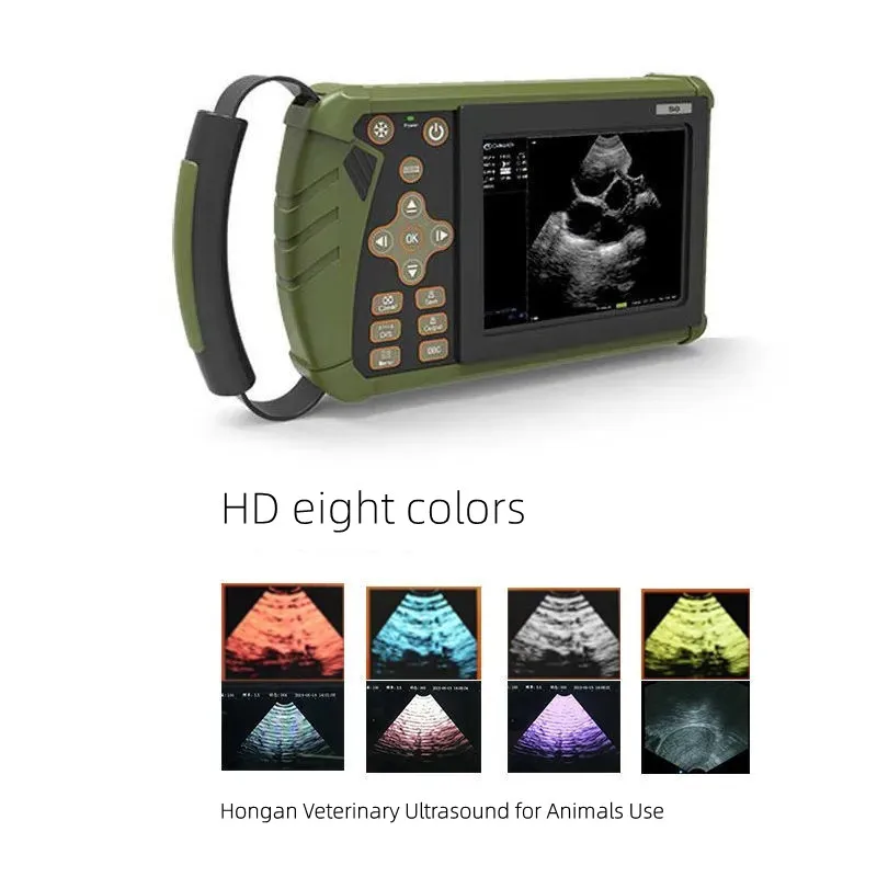 Hongan Veterinary Ultrasound Machine High-Definition Portable Pregnancy Tester Pig and Cattle Use Handheld Veterinary Ultrasound