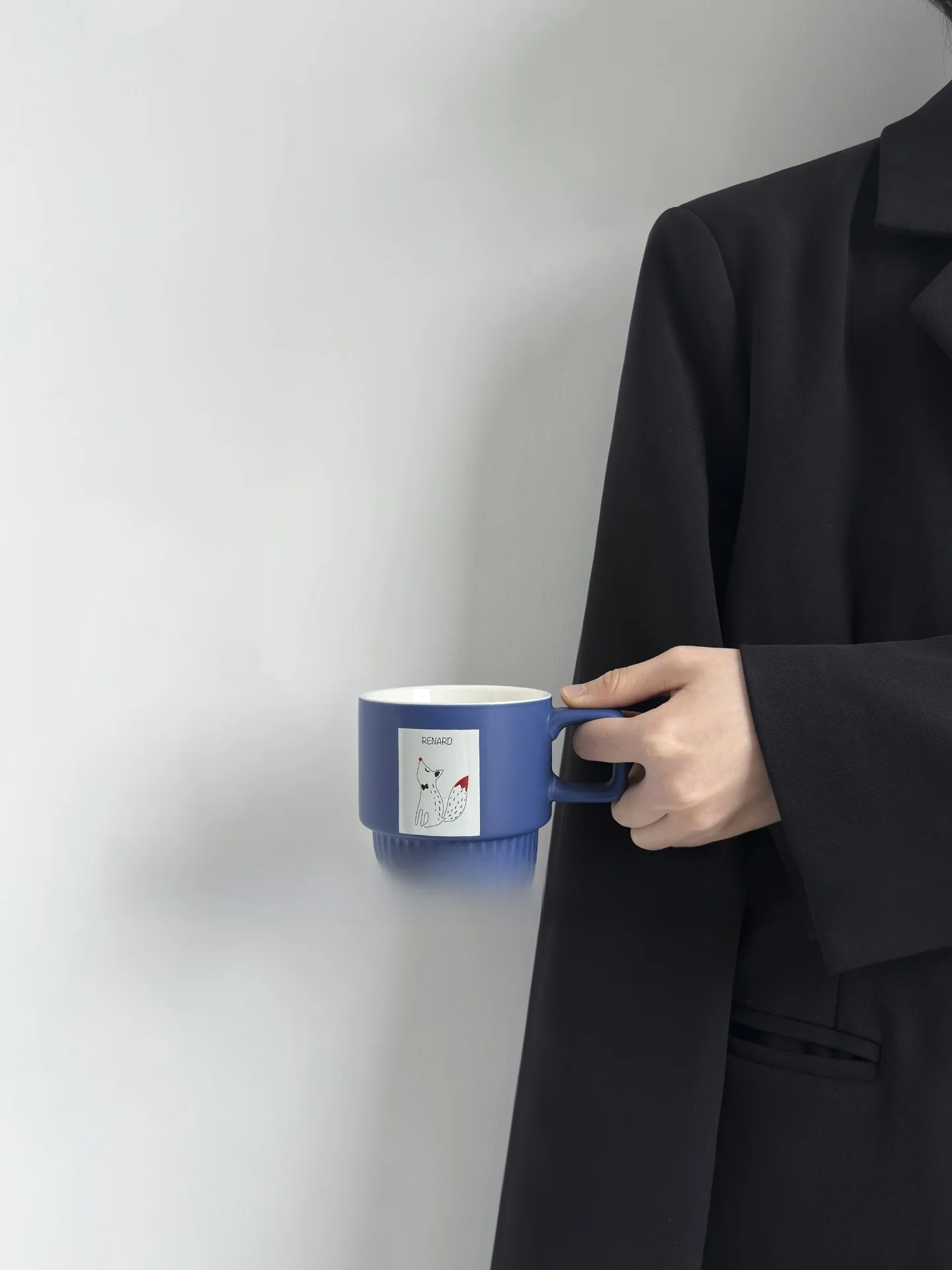 

Кружка ручной работы с одним ушком, премиум-качество, с дизайном в стиле мультфильма, оранжевая, для послеобеденного чая, лимитированная серия