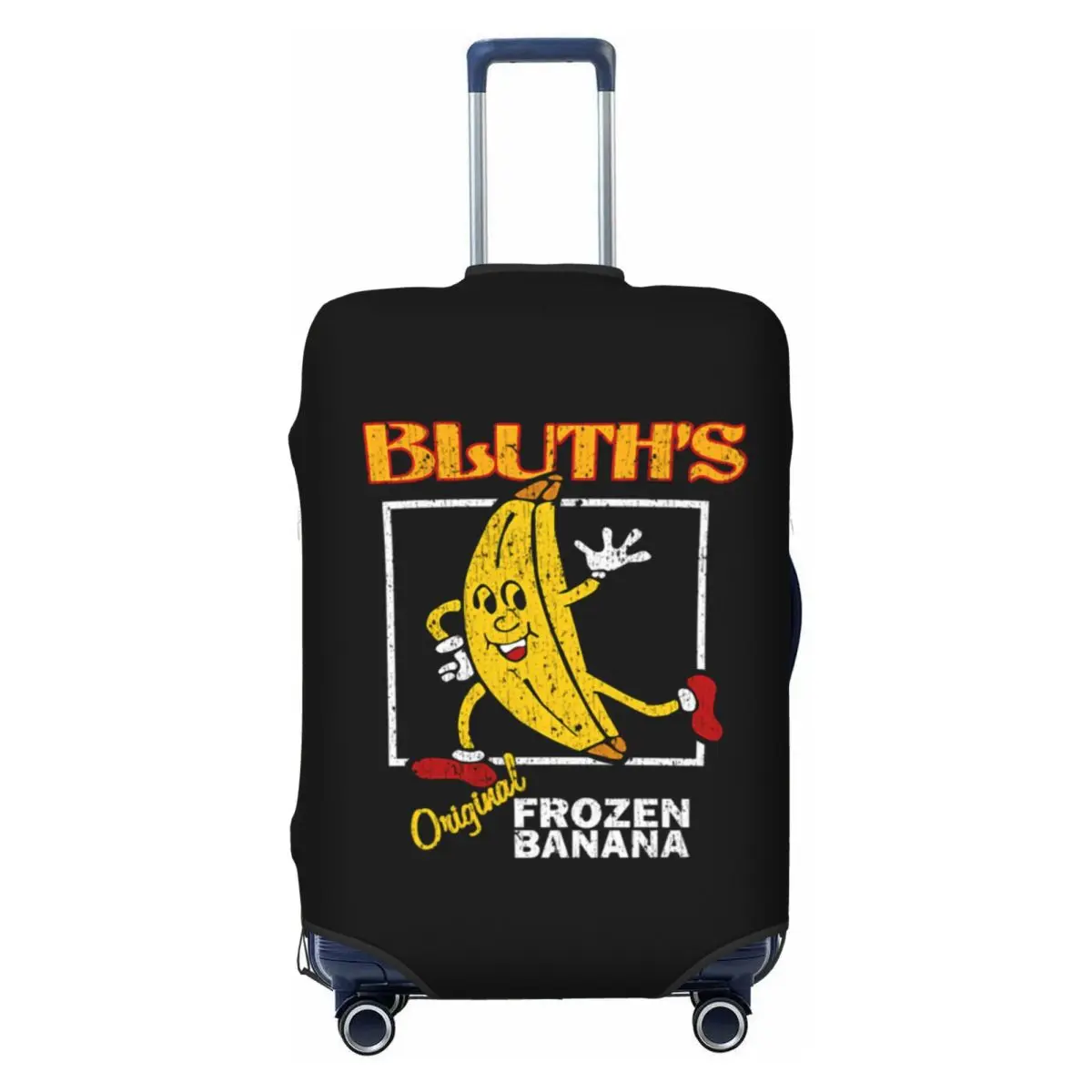 

Arrested Development Bluth's Frozen Banana Luggage Cover Elastic Travel Suitcase Protective Covers Suit For 18-32 inch