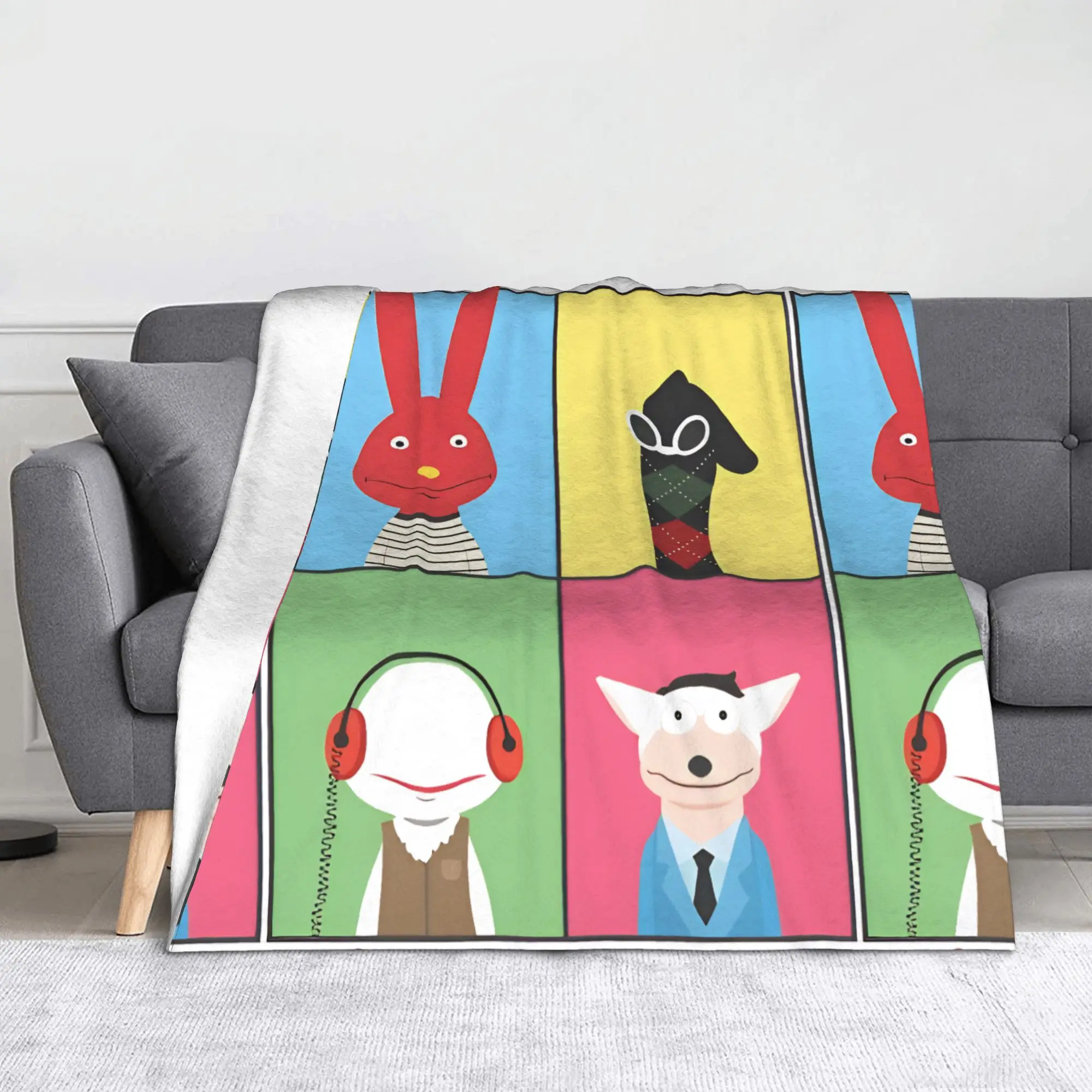 31 Minutes Chilean Comedy TV Fleece Throw Blankets 31 Minutos Blankets for Bedding Couch Ultra-Soft Bedroom Quilt